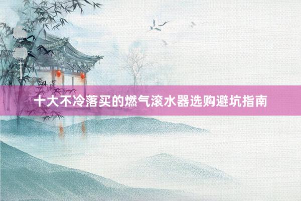 十大不冷落买的燃气滚水器选购避坑指南